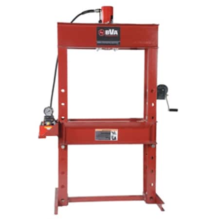 Bva Hydraulics 55 Ton 6 HFrame Press With Air Pump, IAPDR5506 IAPDR5506